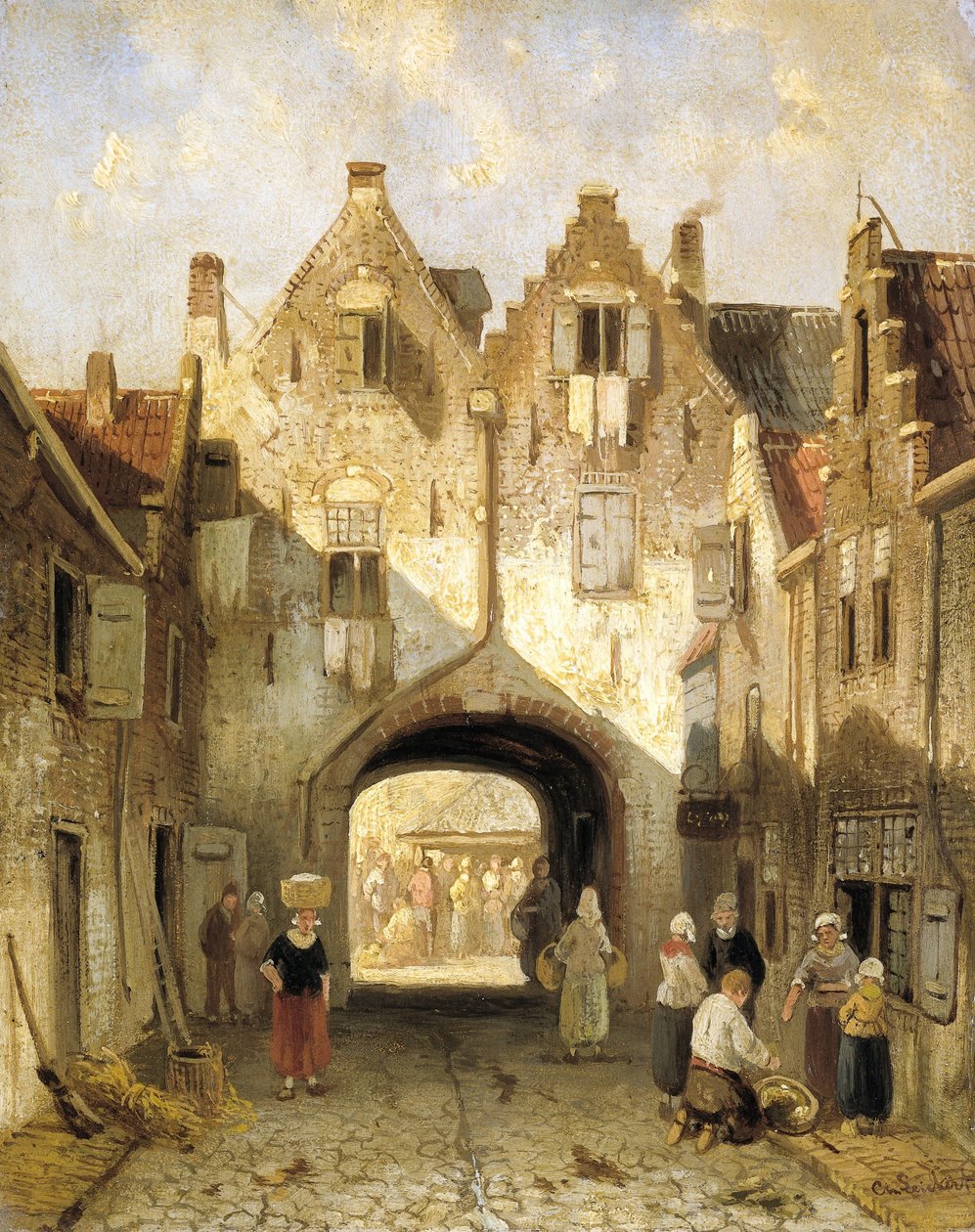 A Régi Kapu alkotó: Charles Leickert