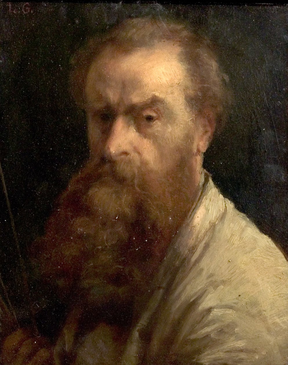 Önarckép alkotó: Charles Louis Gratia