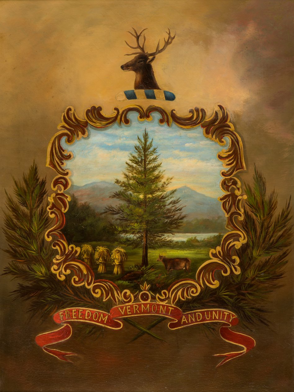 Vermont pecsétje alkotó: Charles Louis Heyde