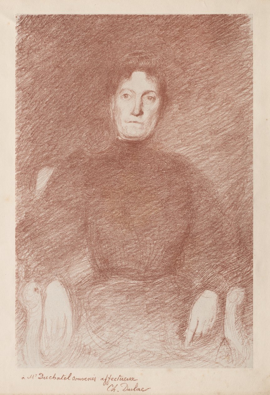 Ülő Nő. alkotó: Charles Marie Dulac
