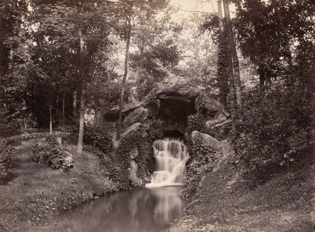 Barlang a Bois de Boulogne-ban alkotó: Charles Marville