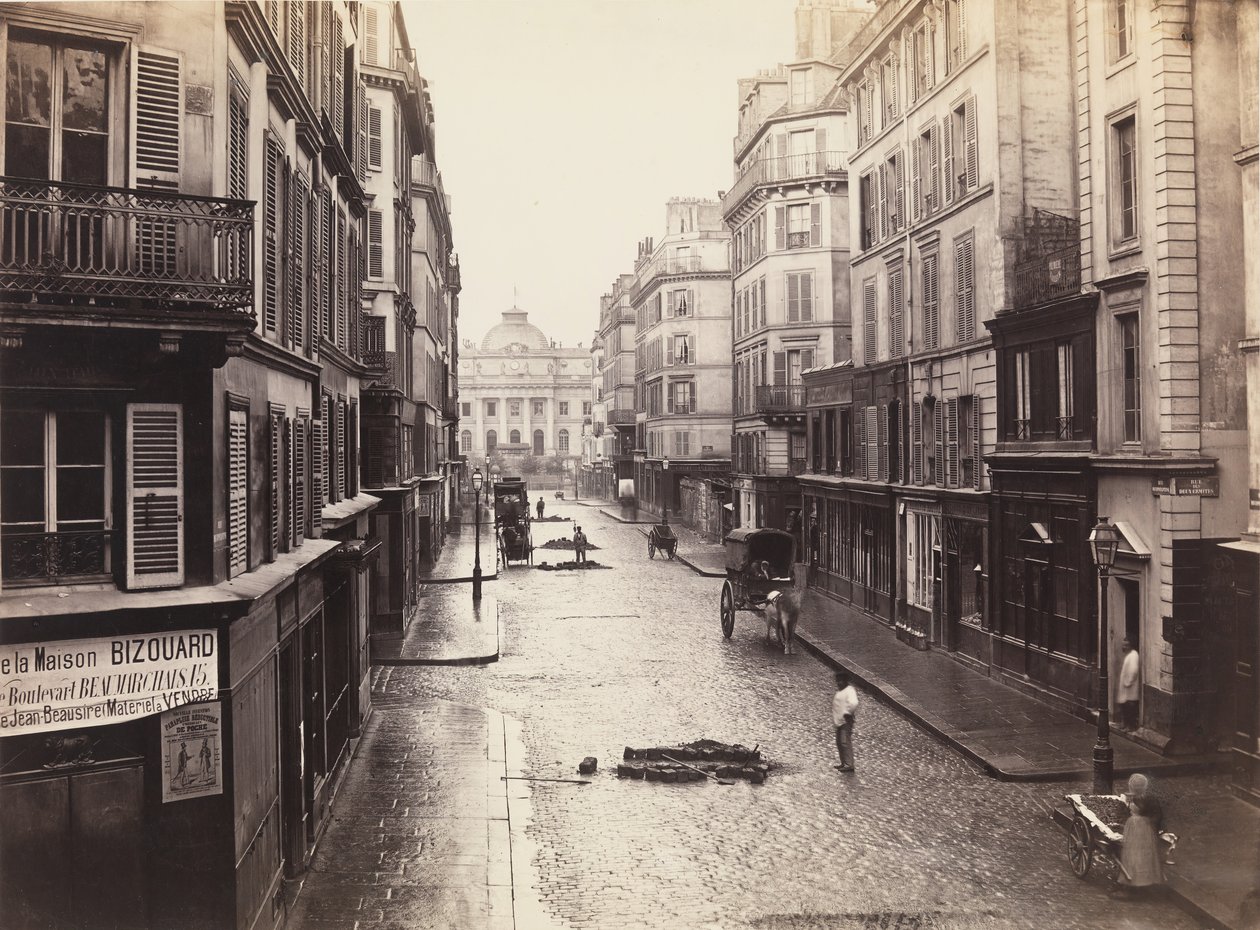 [Rue de Constantine], kb. 1865. alkotó: Charles Marville