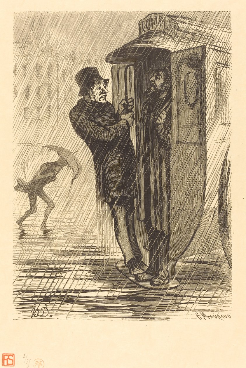 Teljesen!!! alkotó: Charles Maurand after Honoré Daumier