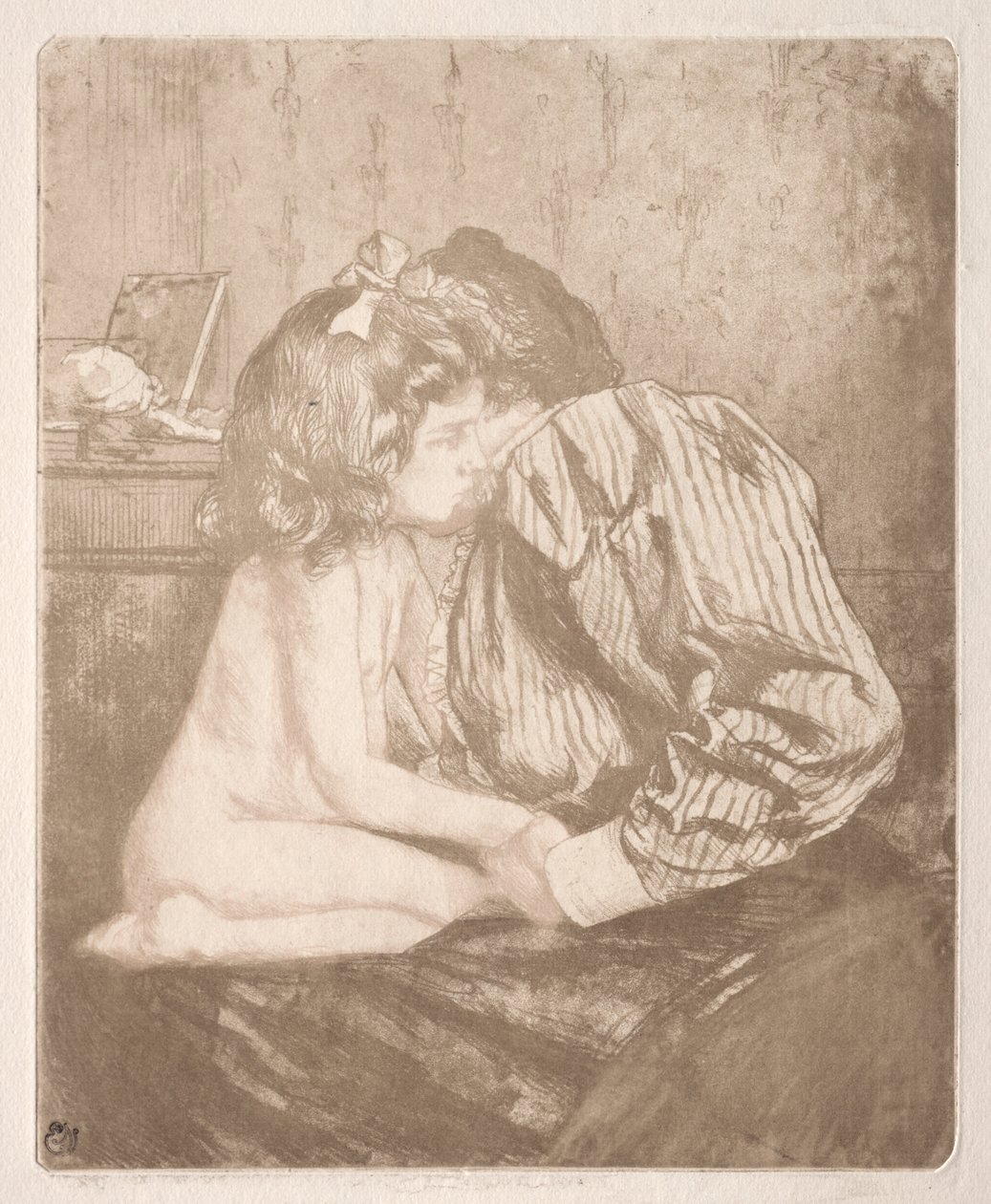 Bizalmak, A New Sentimental Education, 1901-ből. alkotó: Charles Maurin