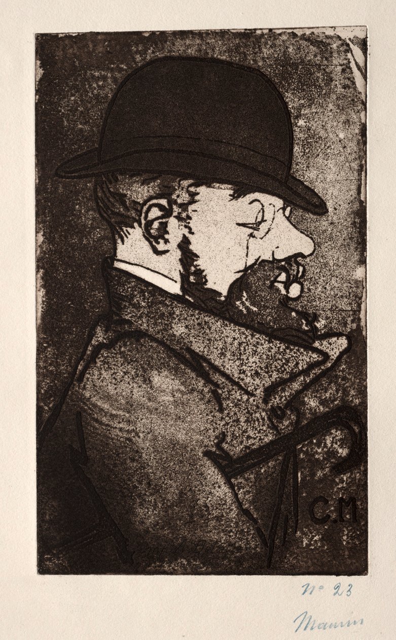 Henri Toulouse-Lautrecből. alkotó: Charles Maurin