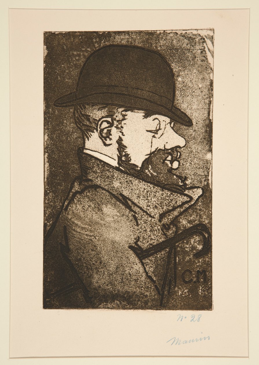 Henri de Toulouse-Lautrec portréja alkotó: Charles Maurin