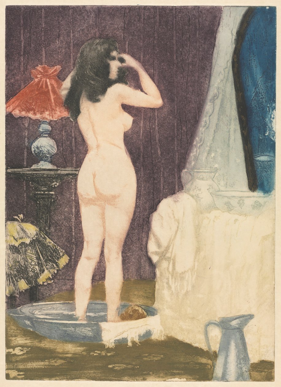Az öltöző, 1898. alkotó: Charles Maurin