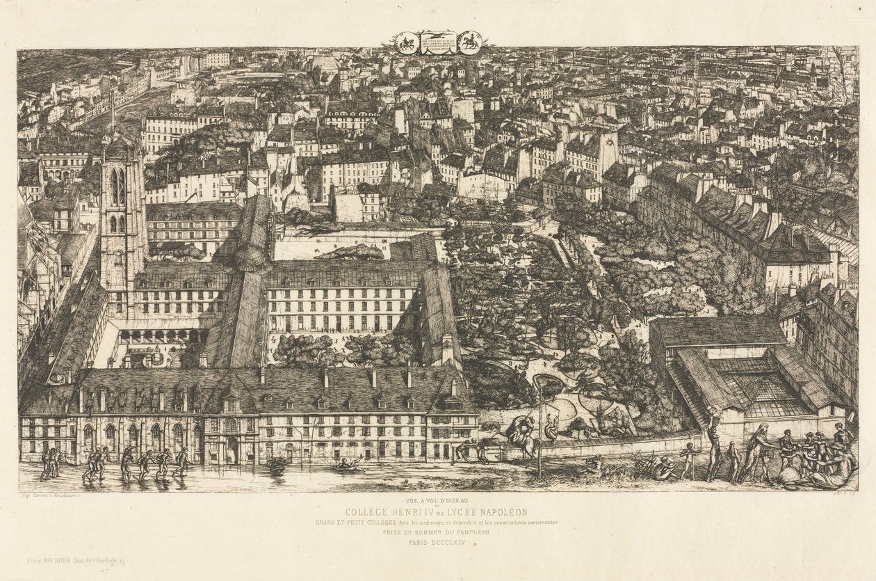Henrik Kollégium IV. alkotó: Charles Meryon