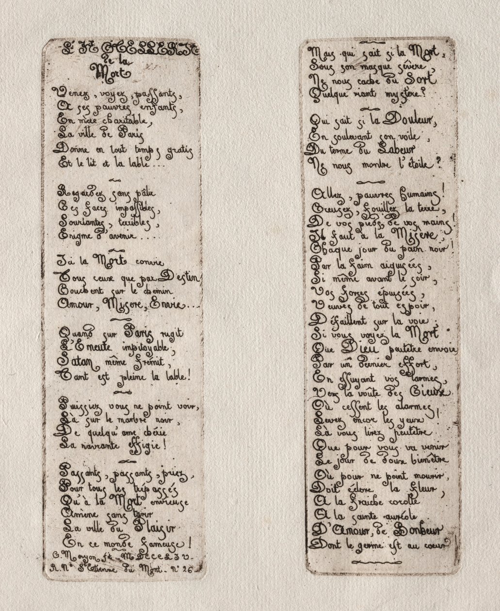 Párizs rézkarcai: Halálszálló, 1854. alkotó: Charles Meryon