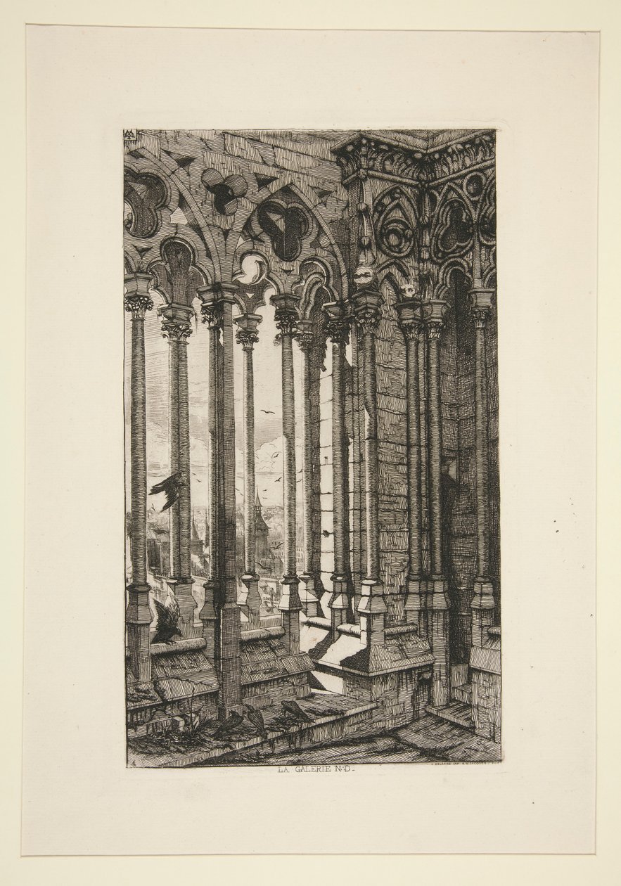 A Notre Dame galériája alkotó: Charles Meryon