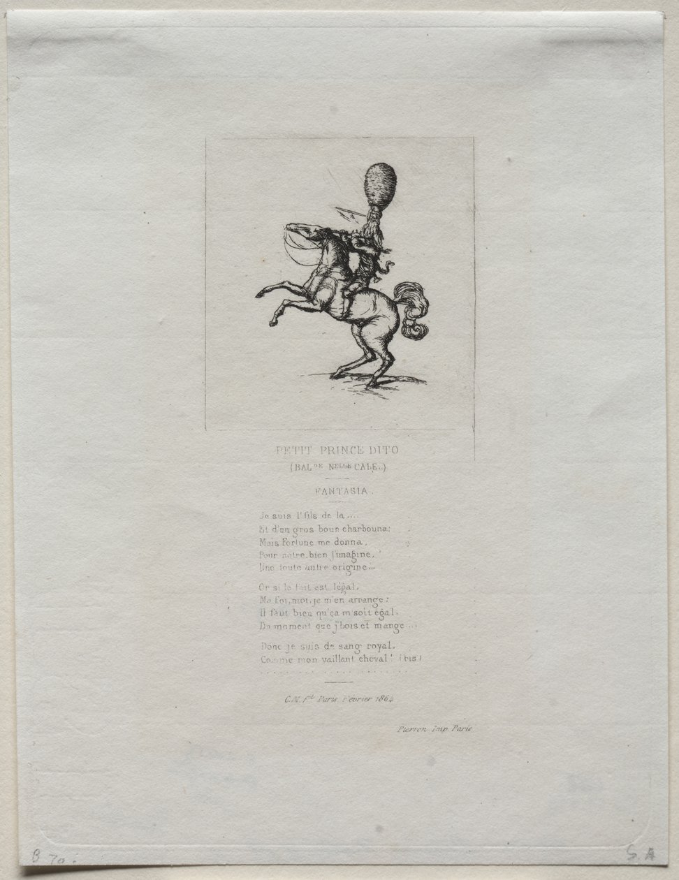Dito kis herceg, 1864. alkotó: Charles Meryon