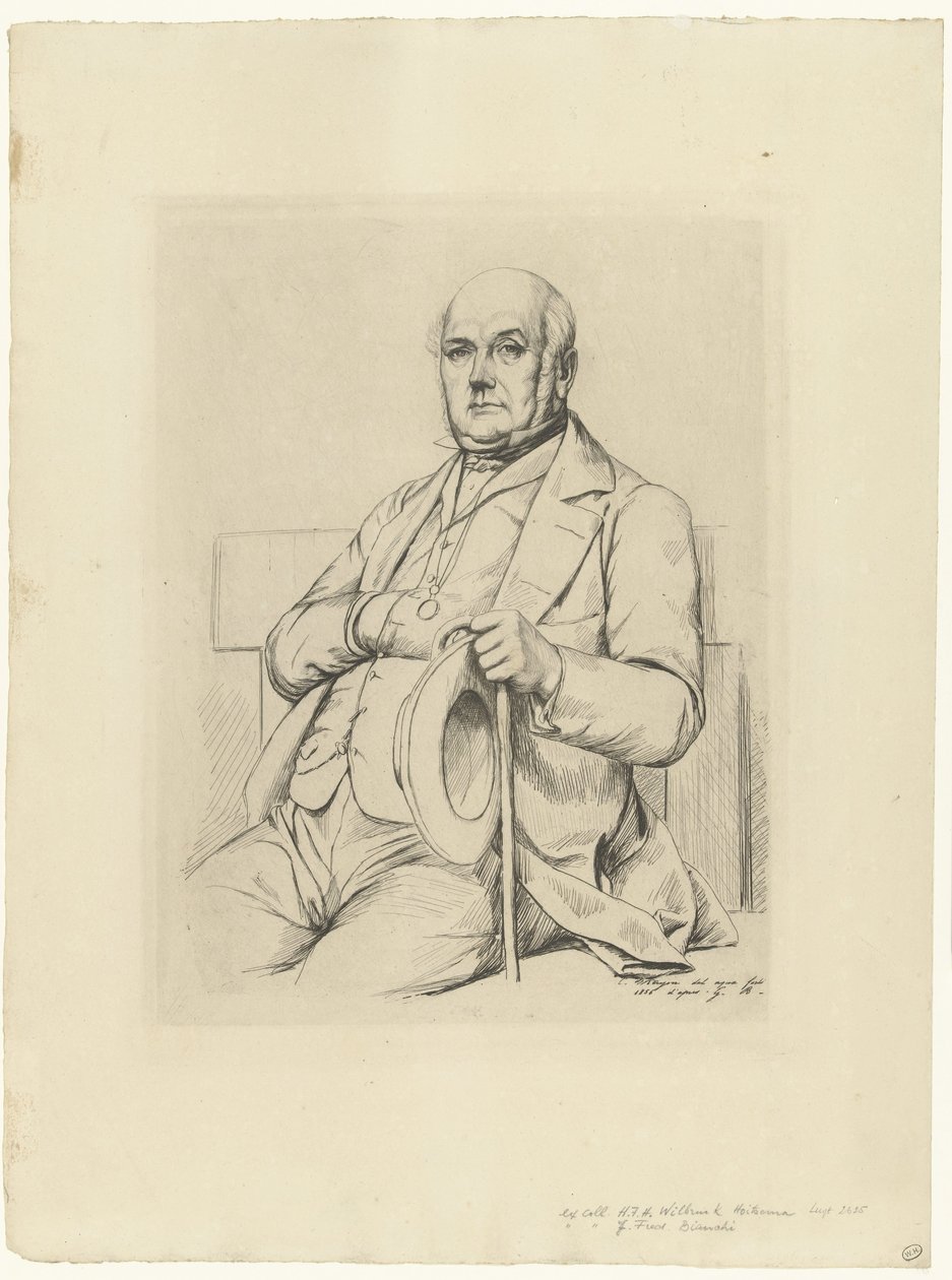 Casimir Le Conte portréja alkotó: Charles Meryon