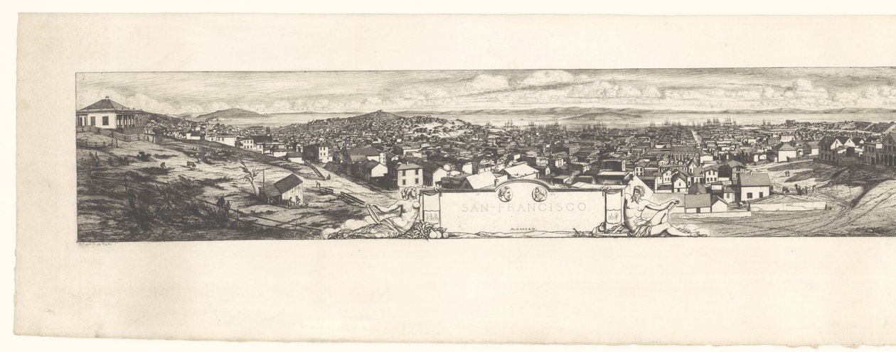 San Francisco alkotó: Charles Meryon