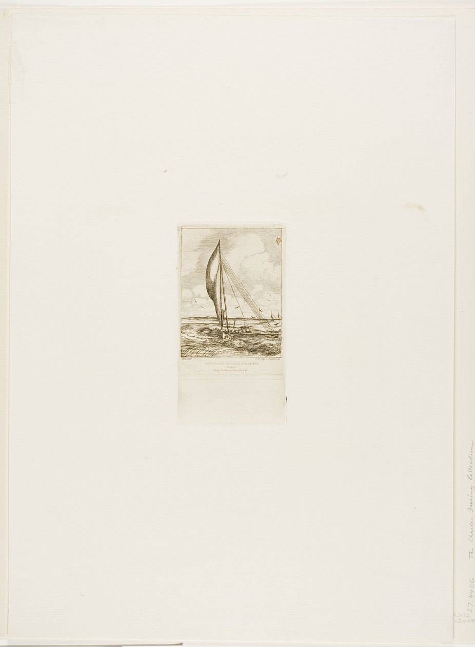 Swift-Sailing Proa, Mulgrave szigetcsoport, Óceánia alkotó: Charles Meryon