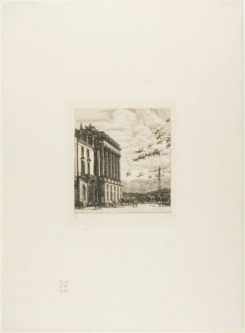 Az Admiralitás, Párizs alkotó: Charles Meryon