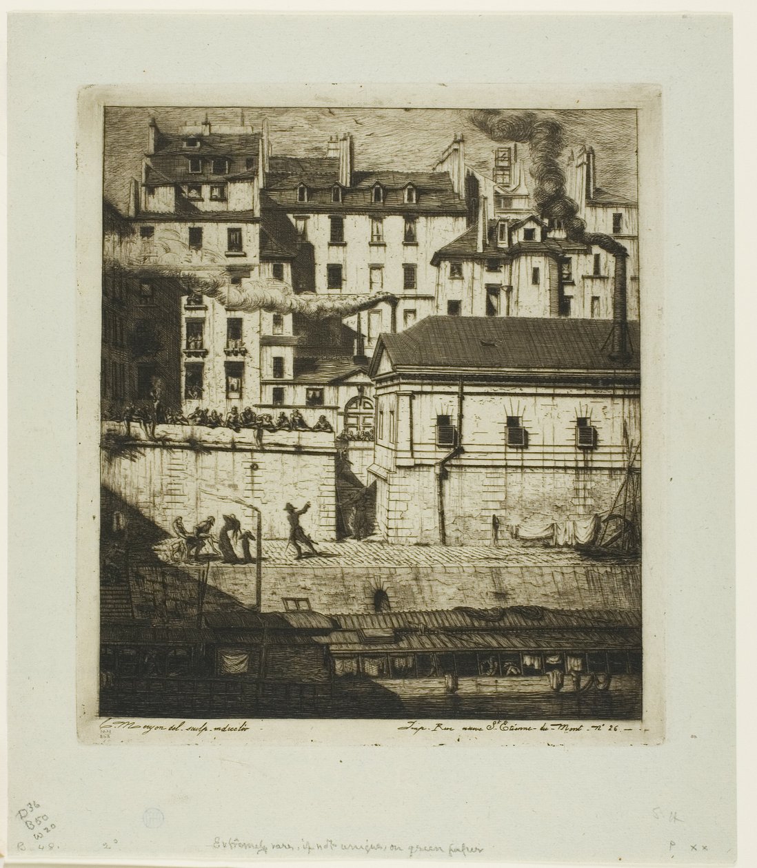 A hullaház, Párizs alkotó: Charles Meryon