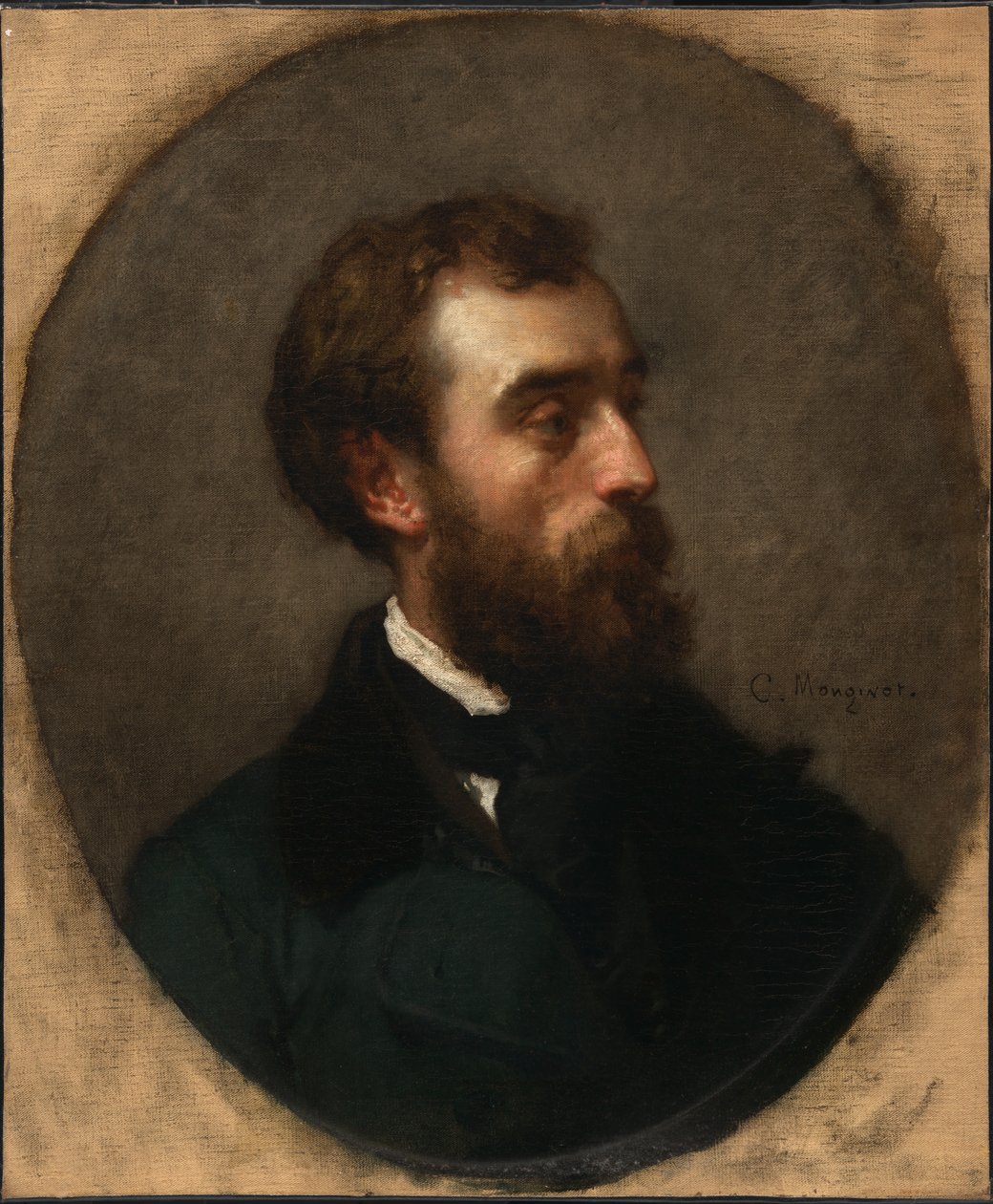 William Morris Hunt, c. 1850. alkotó: Charles Monginot