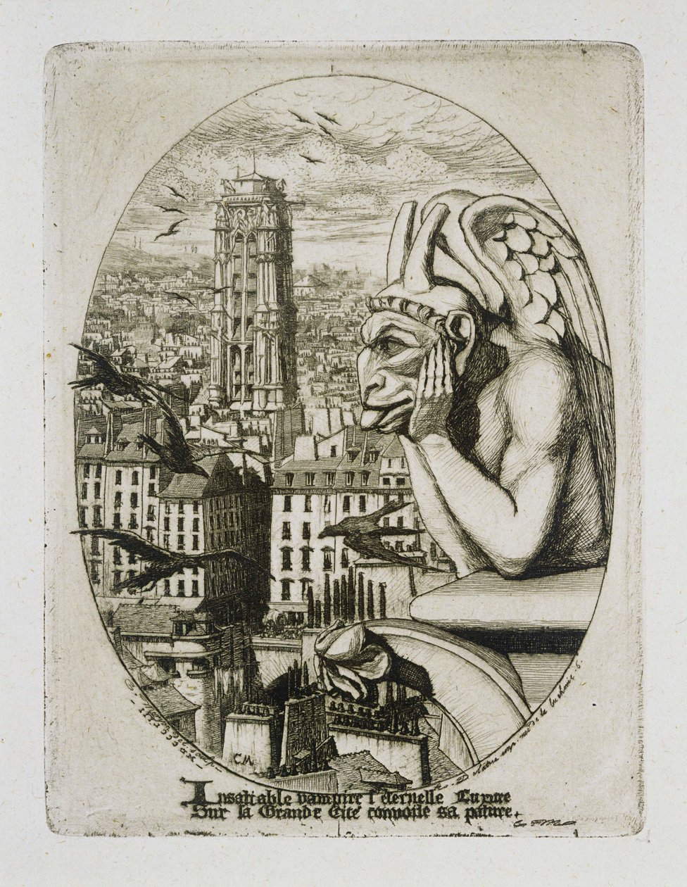 A Stryge alkotó: Charles Meryon