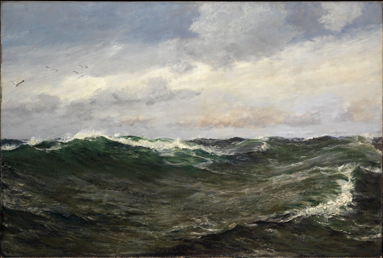 A vizek pazarlása, 1907 alkotó: Charles Napier Hemy