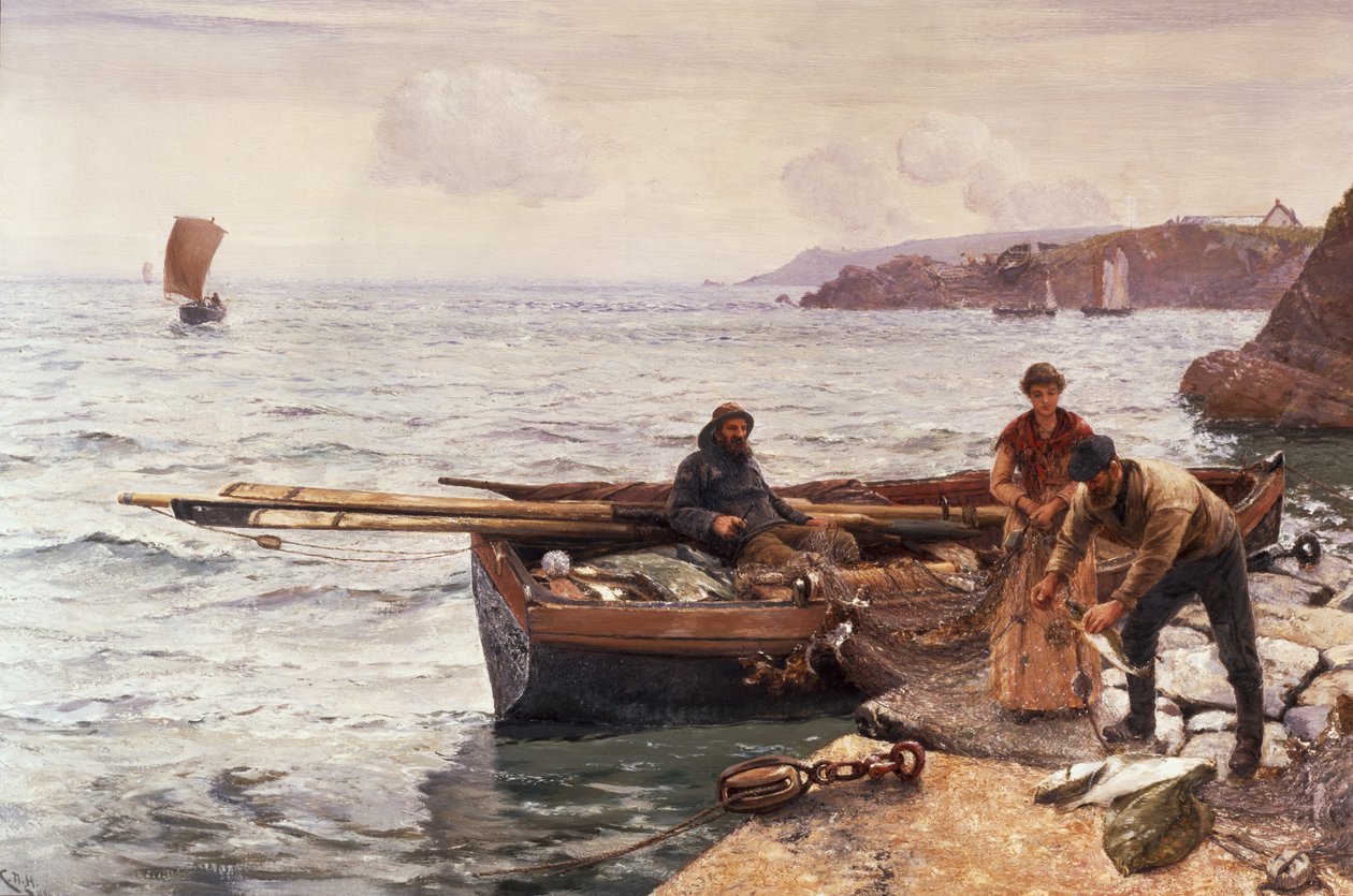 Rák csali alkotó: Charles Napier Hemy
