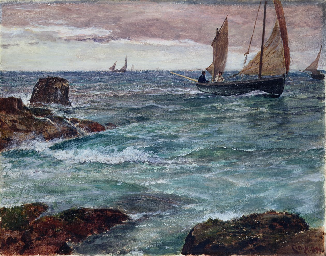 Hazafelé alkotó: Charles Napier Hemy