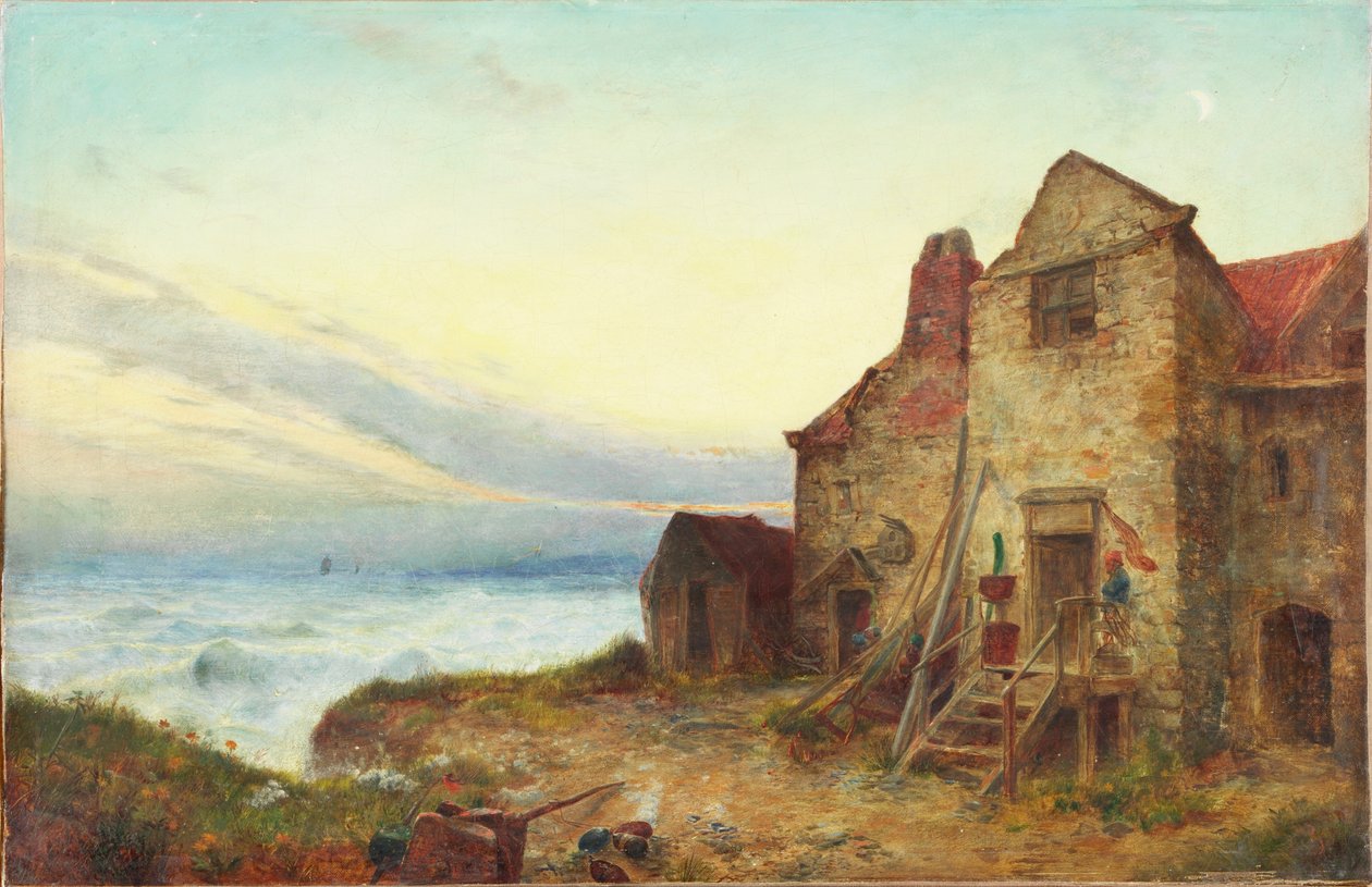 Sunset Shadows, 1865 alkotó: Charles Napier Hemy