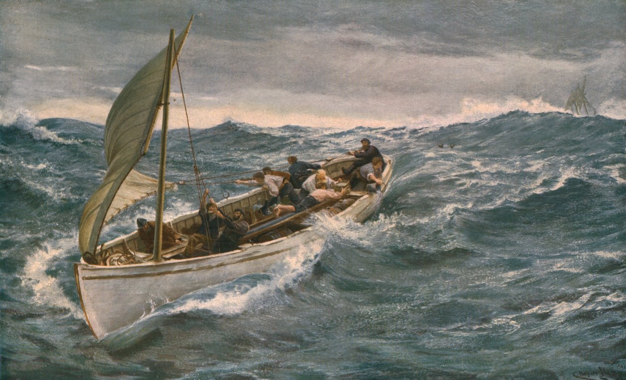 A legénység, 1902, c1930. alkotó: Charles Napier Hemy