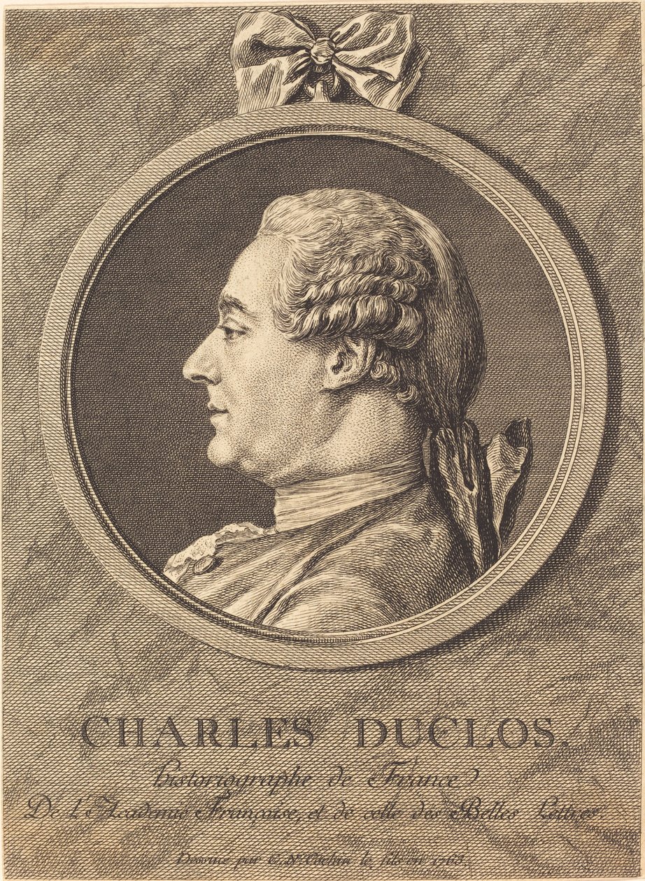 Charles Duclos alkotó: Charles Nicolas Cochin II