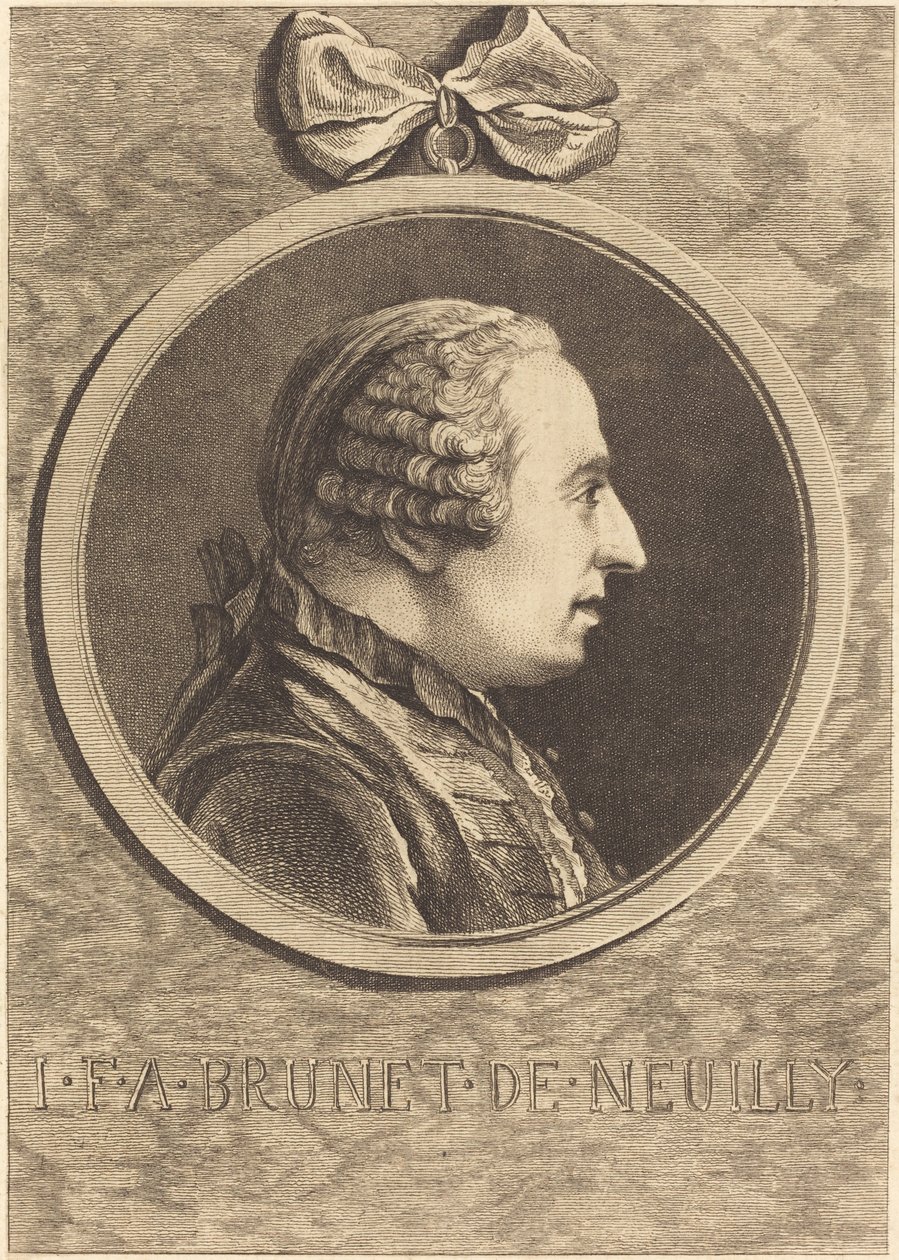 HA EGY. Brunet de Neuilly alkotó: Charles Nicolas Cochin II