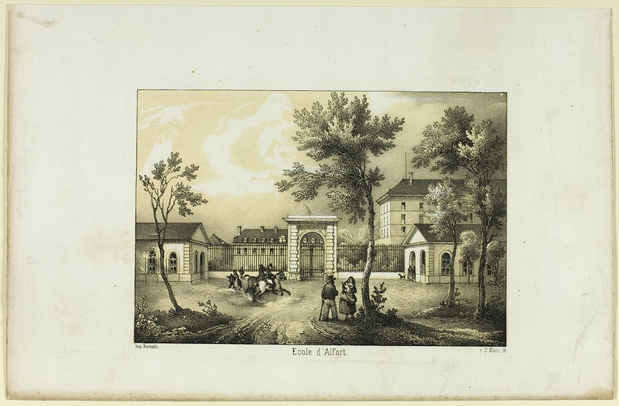Alfort iskola alkotó: Charles Nicolas Lemercier