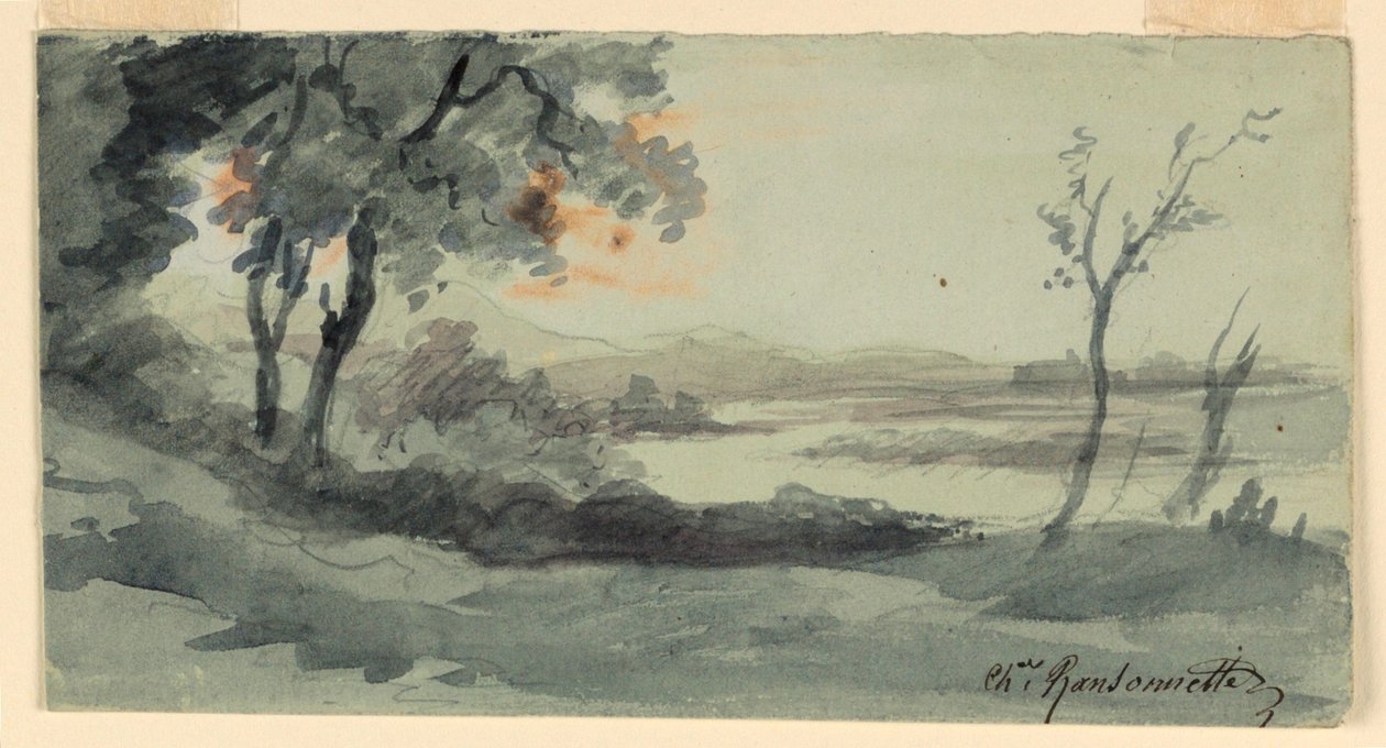 Szajna partjai alkotó: Charles Nicolas Ransonnette