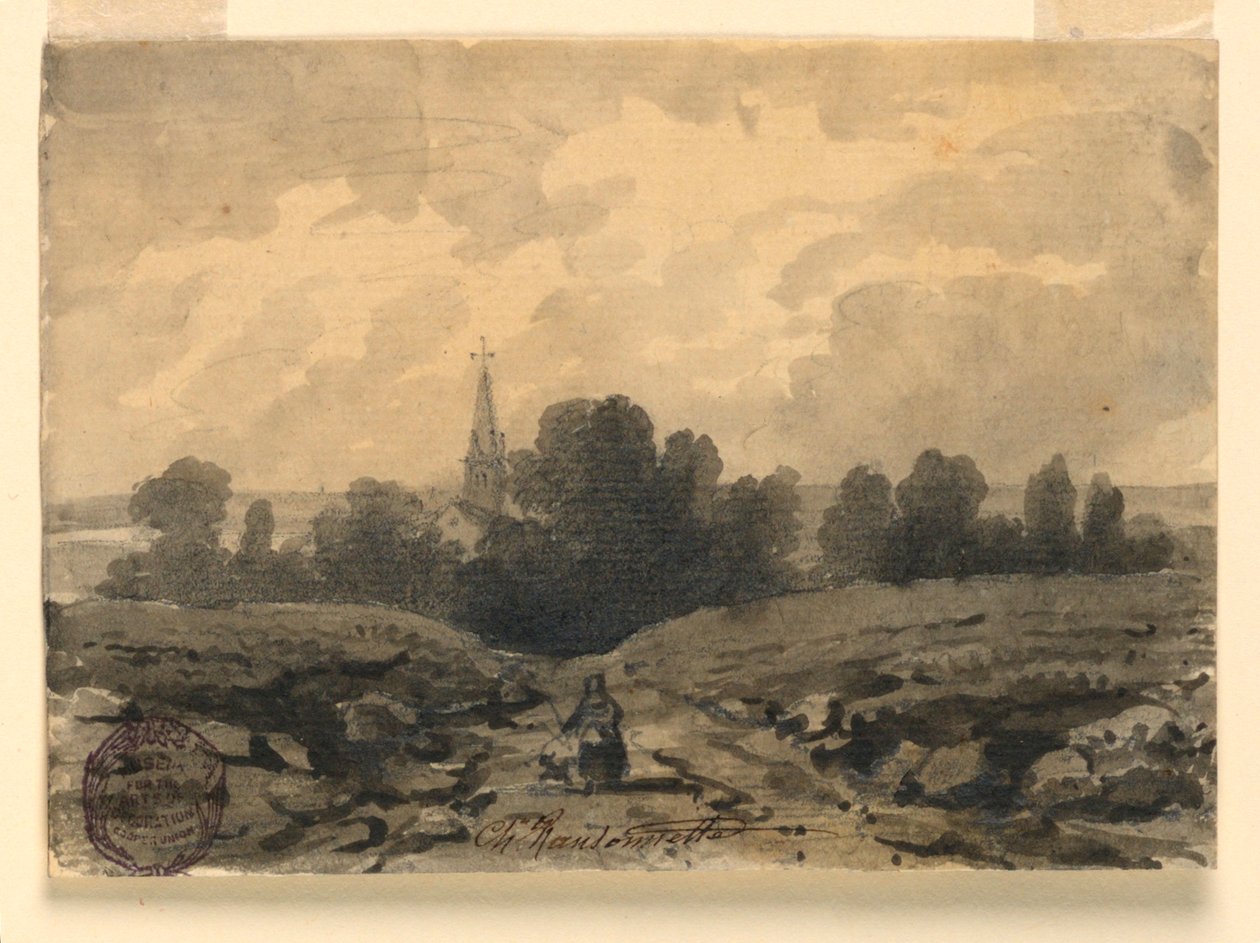 Egy országúton alkotó: Charles Nicolas Ransonnette
