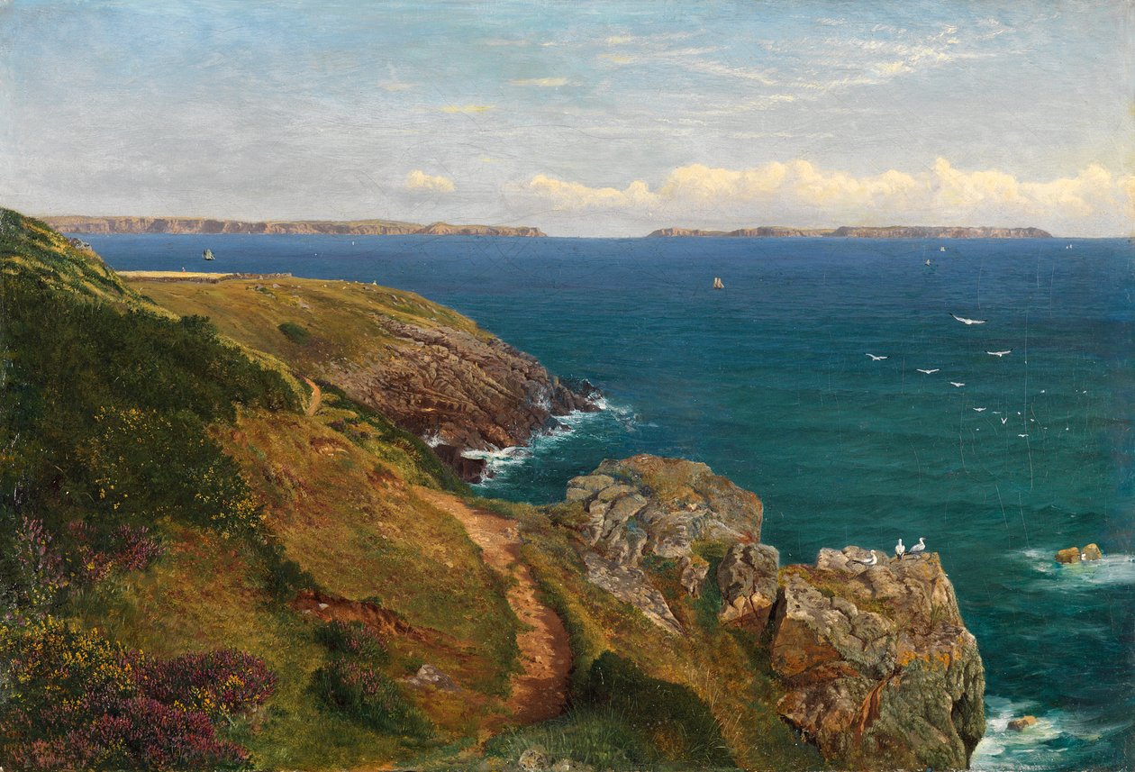 Friss tengeri szellő (olaj, vászon) alkotó: Charles Parsons Knight