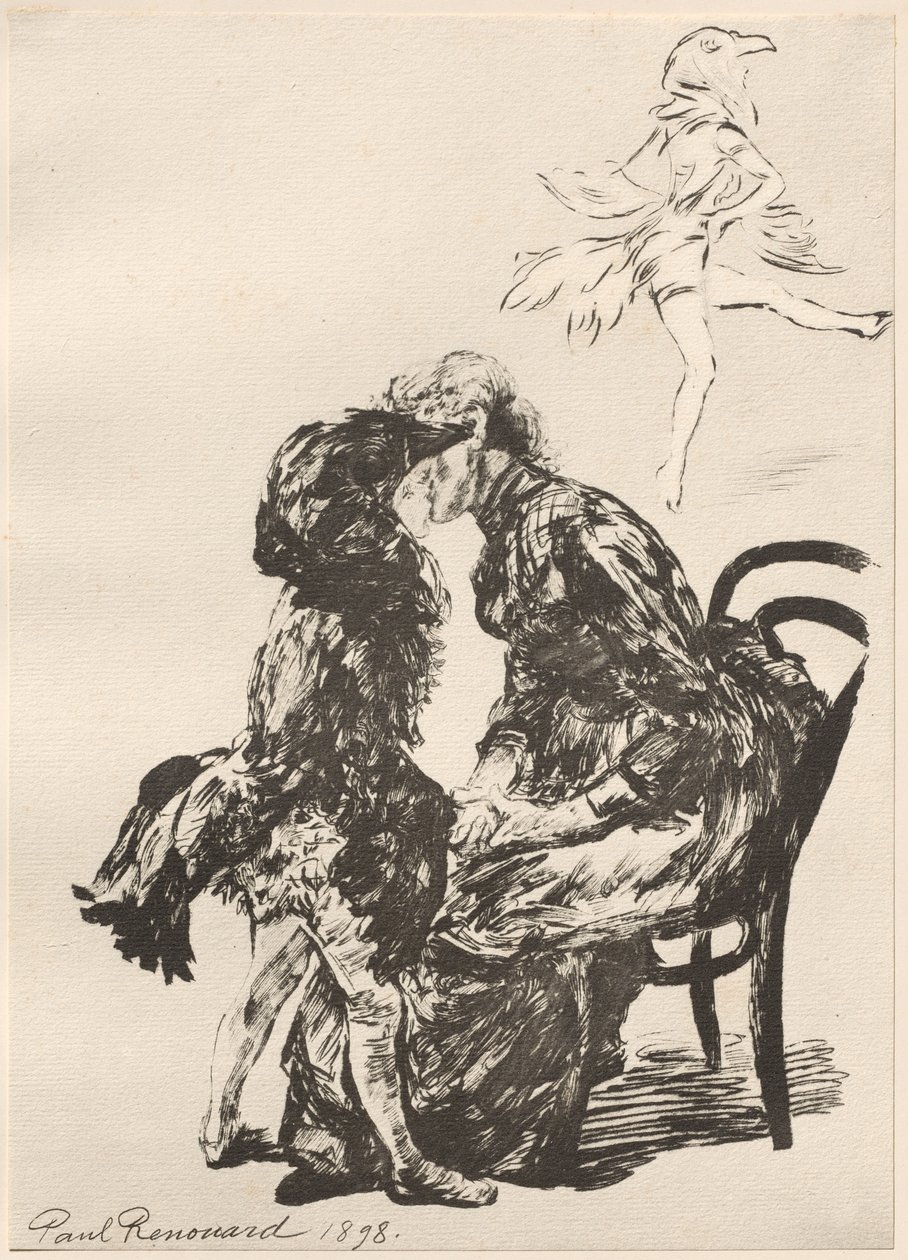 A balett előtt alkotó: Charles Paul Renouard