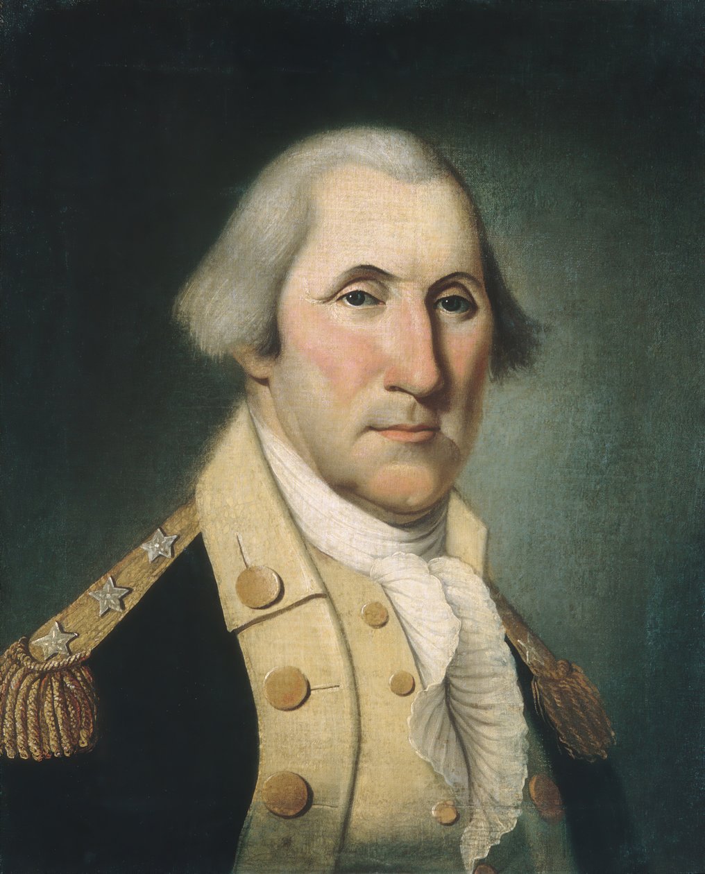 George Washington, kb. 1790. alkotó: Charles Peale Polk