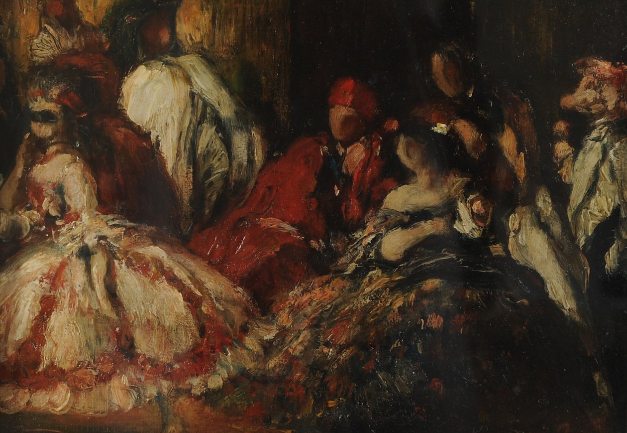 Fancy Dress Dinner Party, 1903 körül alkotó: Charles Ricketts