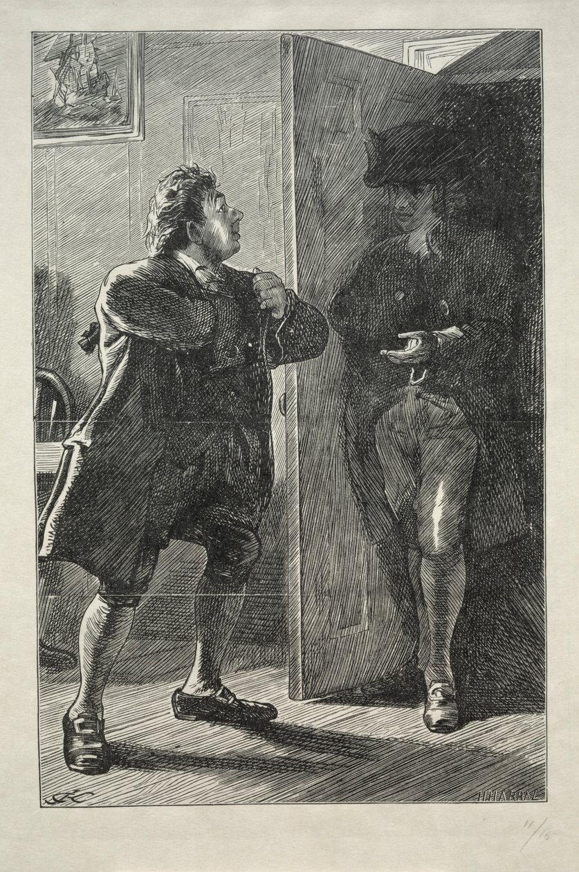 A színészek ünnepe, 1867. alkotó: Charles Samuel Keene
