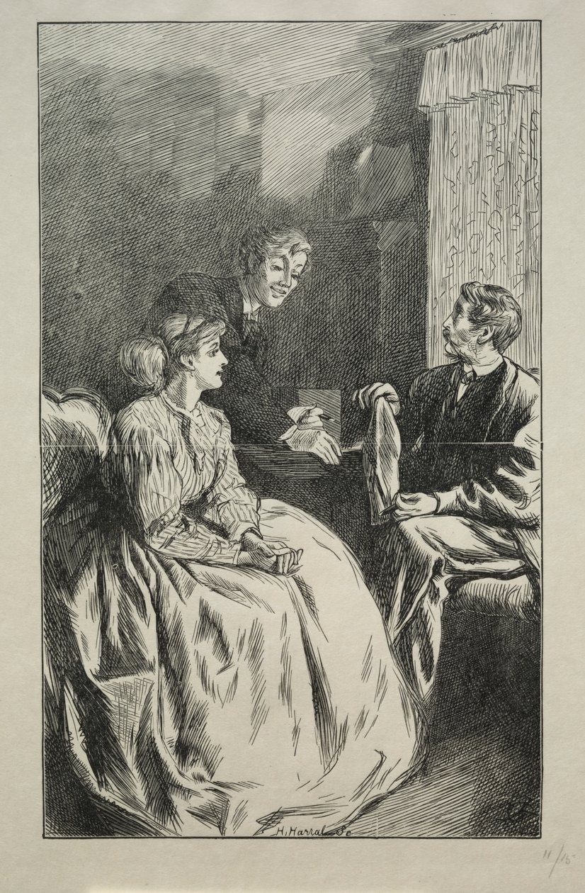 Hogyan vesztettem el a bajuszomat, 1866. alkotó: Charles Samuel Keene