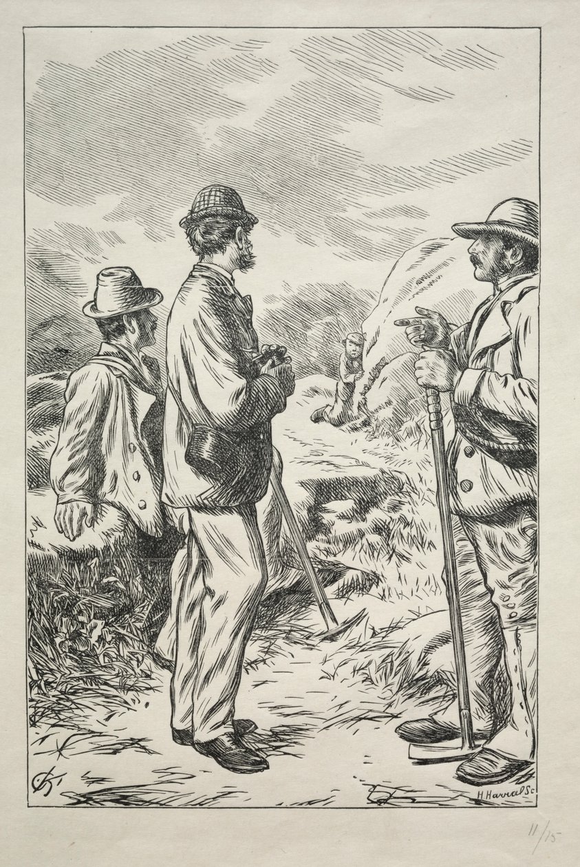 A három név, 1869. alkotó: Charles Samuel Keene