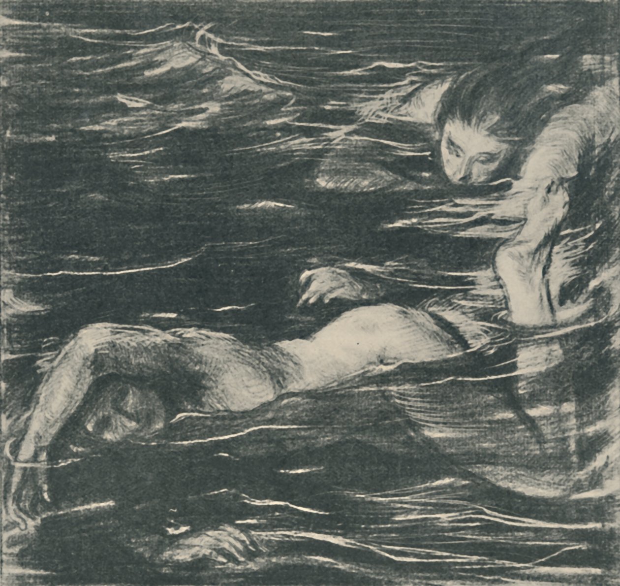 "The Pursuit", 1919 alkotó: Charles Shannon