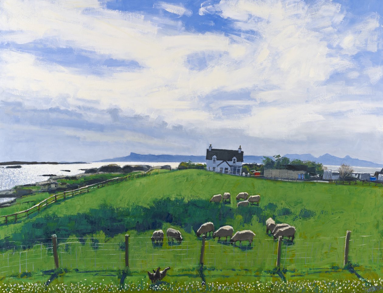 Bunacaimbe, 2012 (olaj, vászon) alkotó: Charles Simpson