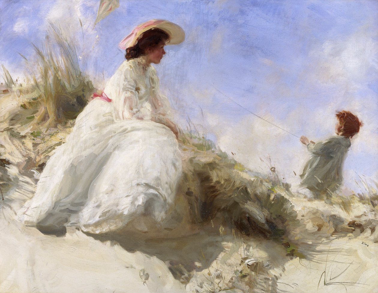 "A sárkány", 1893-1928 alkotó: Charles Sims