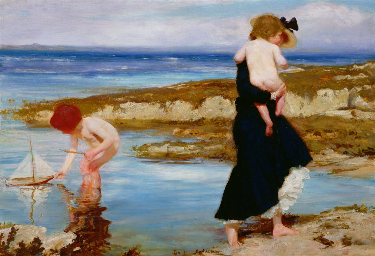 Vízi babák, 1903 alkotó: Charles Sims