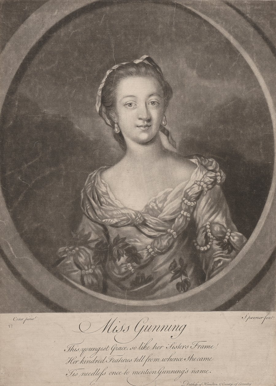 Catharine Gunning kisasszony alkotó: Charles Spooner