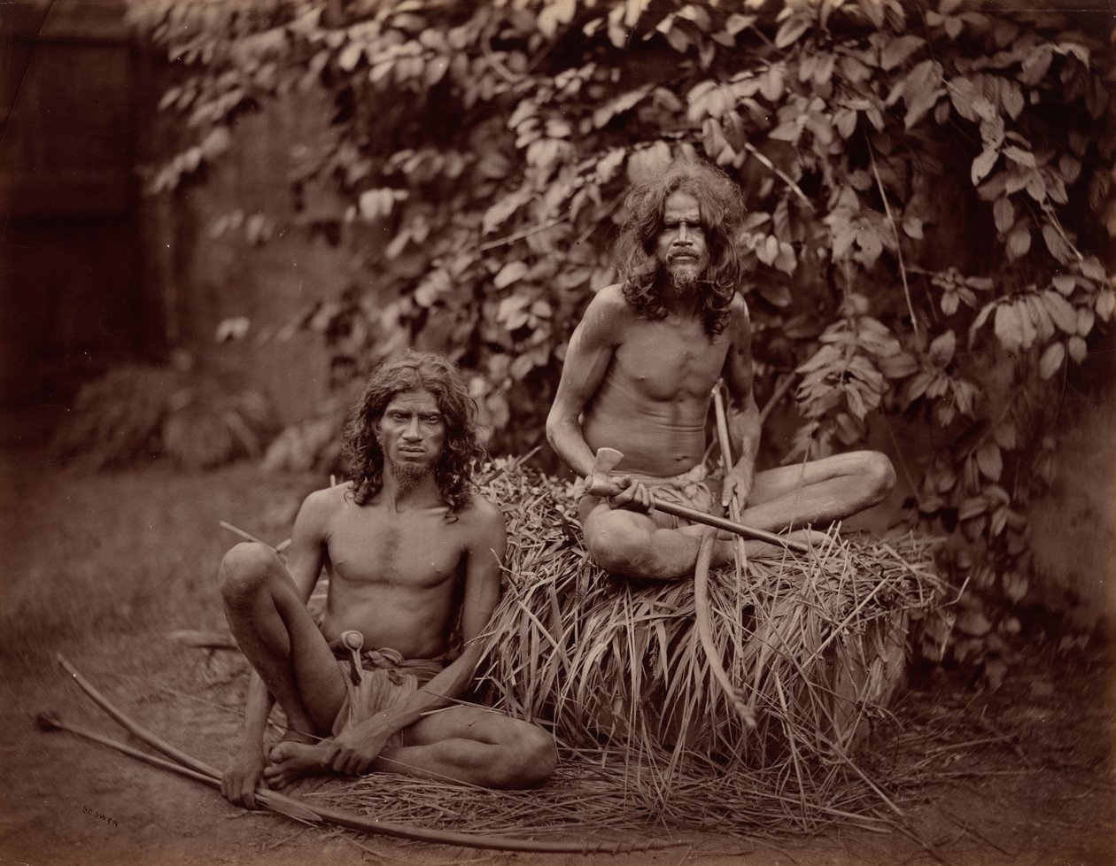 Veddahs, c. 1870 (fotó) alkotó: Charles T Scowen & Co