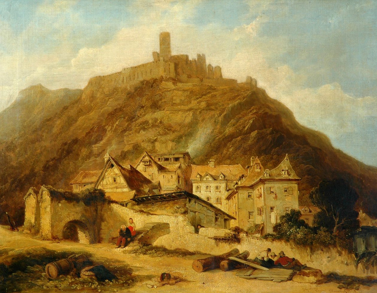 Szent Goar a Rajnán alkotó: Charles Tomkins
