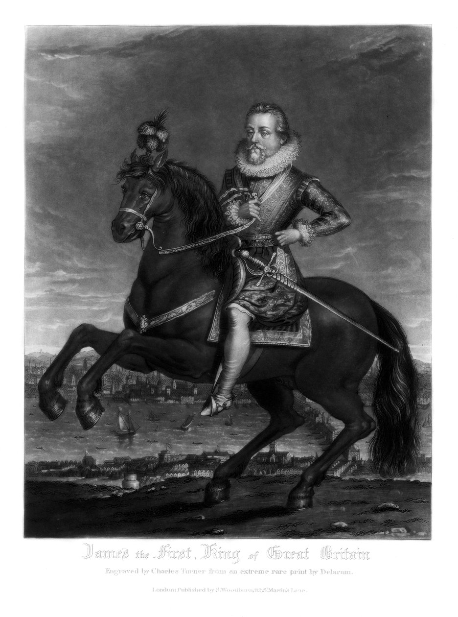 I. Jakab, Nagy-Britannia királya, 1816. alkotó: Charles Turner
