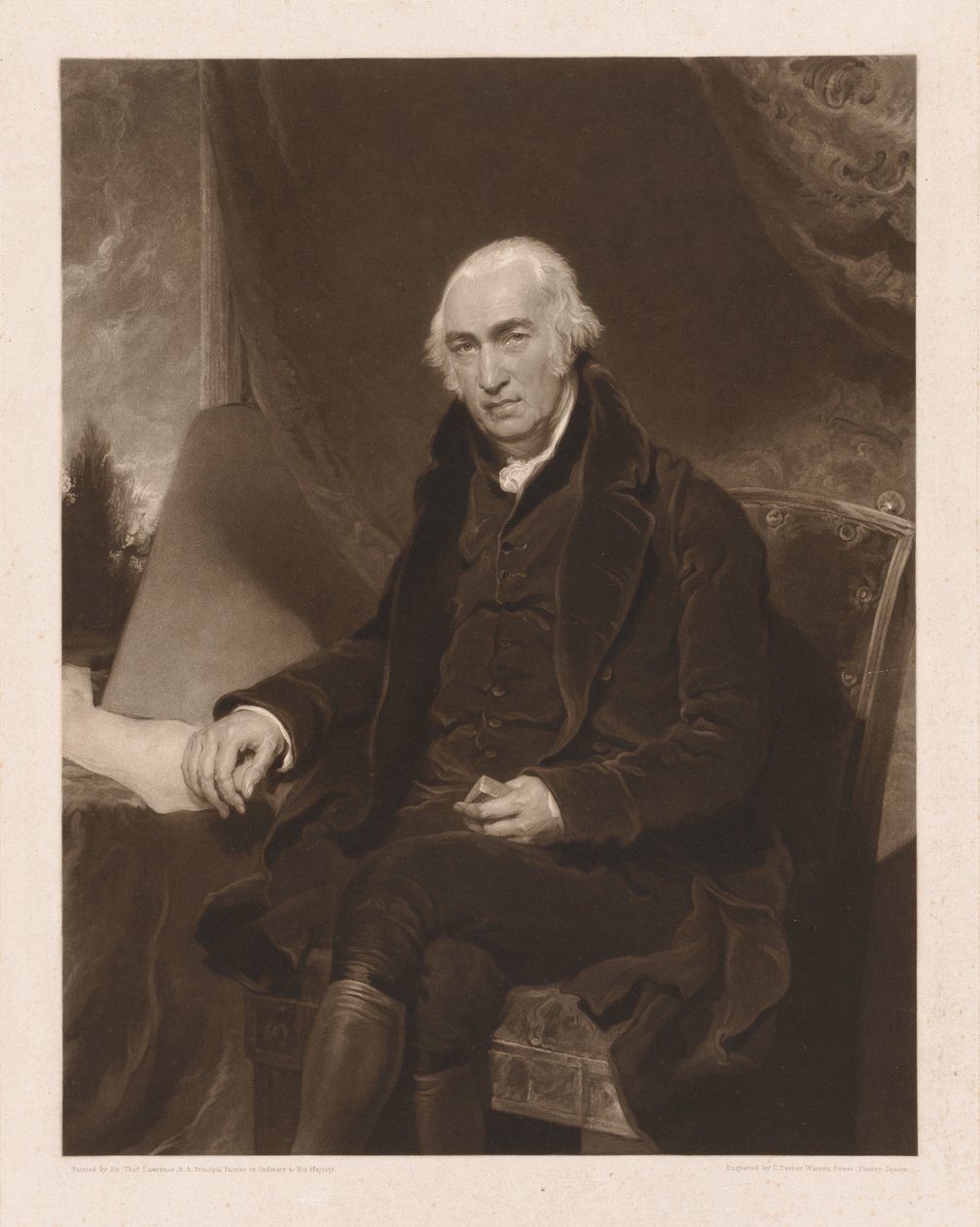 James Watt, 1815. alkotó: Charles Turner