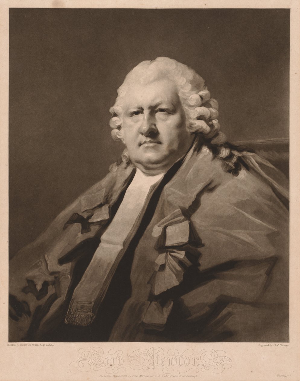 Lord Newton, 1814. alkotó: Charles Turner