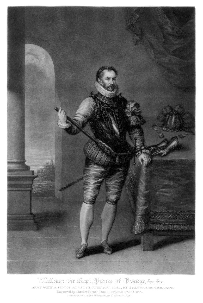 I. Vilmos, Orange hercege, 1816. alkotó: Charles Turner